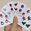 Christmas stud earrings